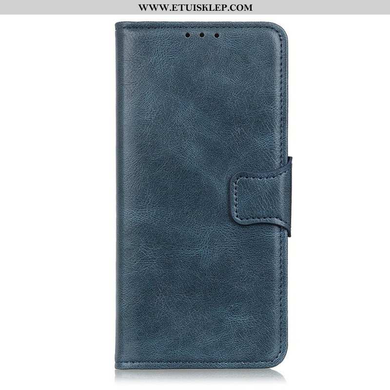 Etui Folio do Sony Xperia 1 IV Stylowe Skórzane Zapięcie Dwustronne